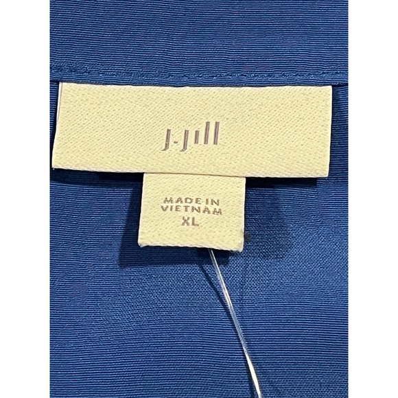 J Jill Women's Blouse Royal Blue Xl NWT Msrp $69.00 - Picture 5 of 8